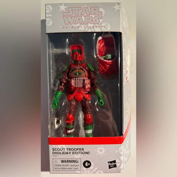 Star Wars Other - Star Wars Black Series Holiday Edition Scout Trooper